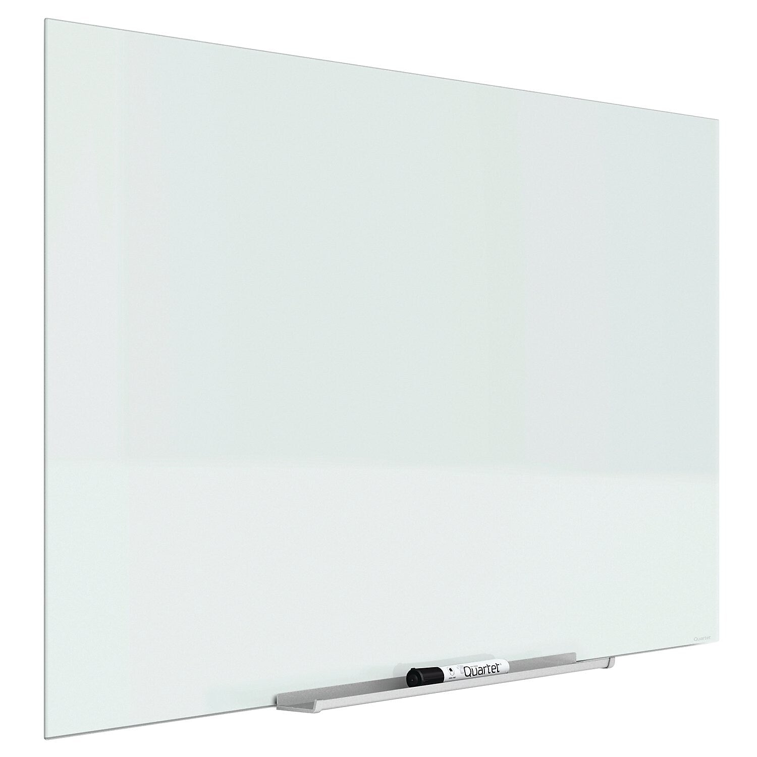 Quartet InvisaMount Glass Dry-Erase Whiteboard, 2' x 3' (G3922IMW)