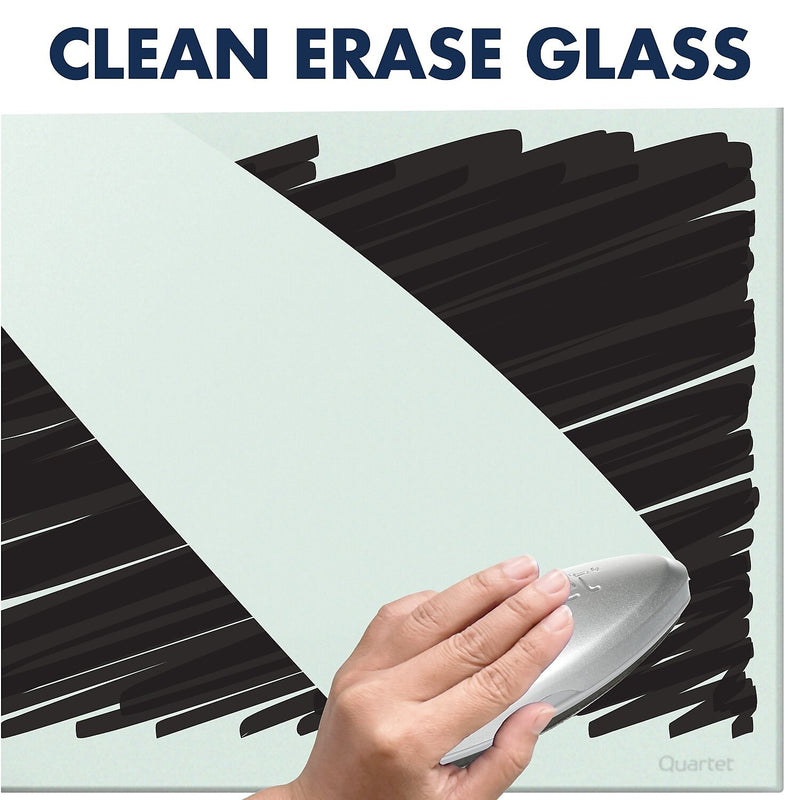 Quartet InvisaMount Glass Dry-Erase Whiteboard, 2' x 3' (G3922IMW)