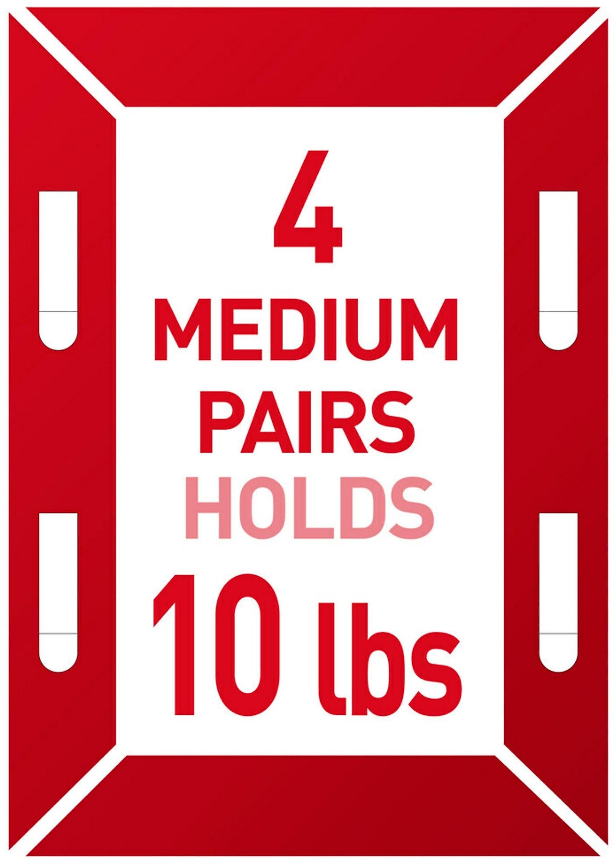 Command Medium Hanging Strips, 10 lb., White, 12/Pack (17204-12ES)