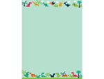 Great Papers! Happy Dinosaur Children Letterhead, Multicolor, 80 Per Pack (2019054)