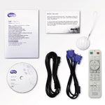 BenQ MH733 High Brightness 1080P DLP Business Projector, 4000 lumens, 3D, Network LAN RJ45 Control