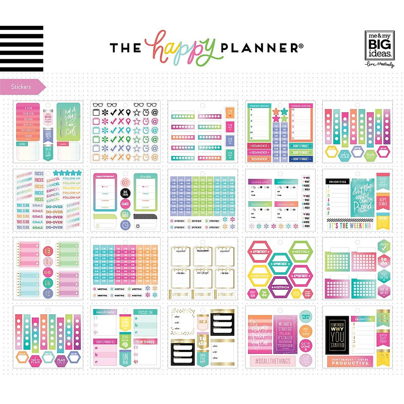 The Happy Planner Multi Accessory Pack, Productivity (PLMP-02)
