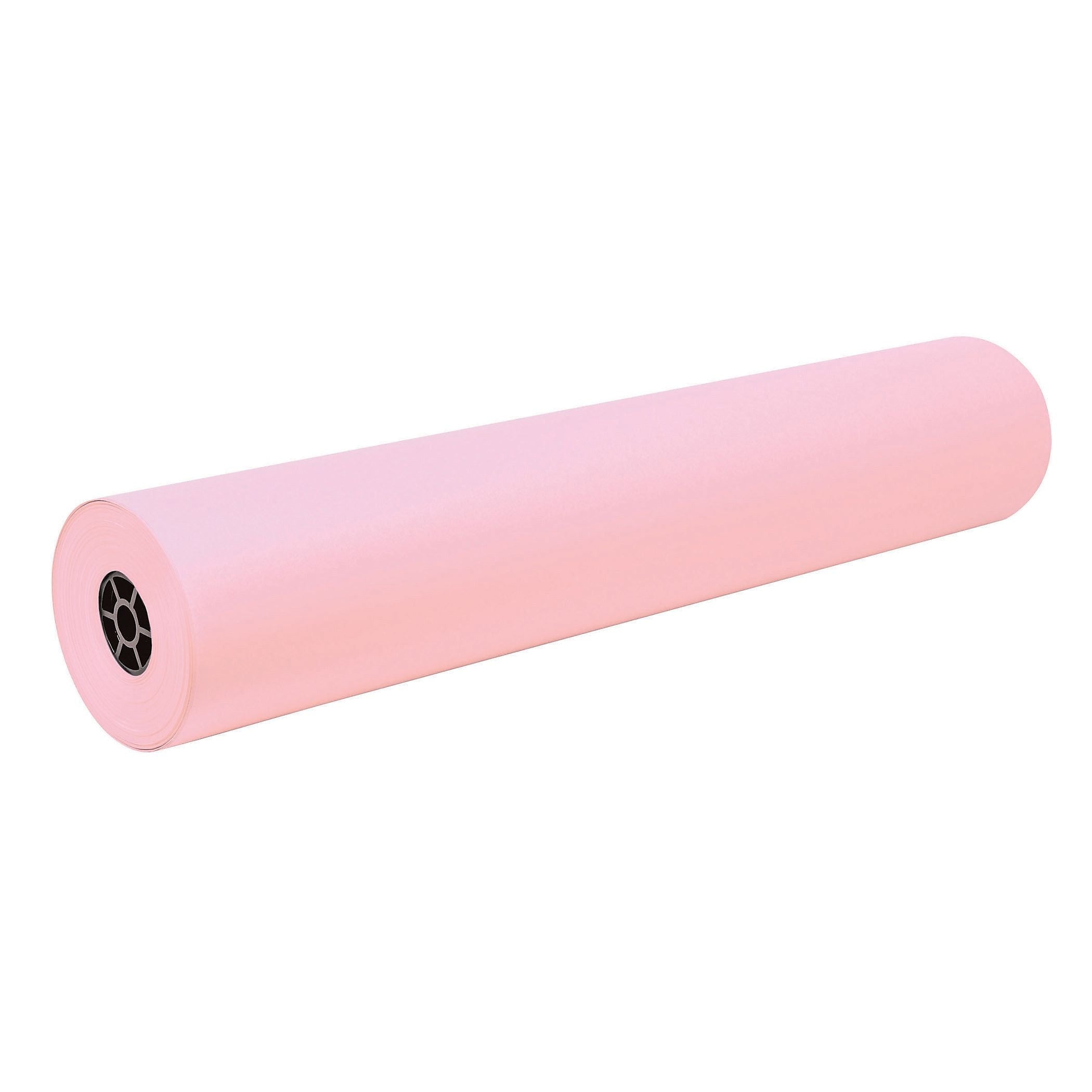 Decorol Flame Retardant Paper Roll, 36" x 1000', Pink (PAC101204)