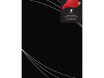 Great Papers Petal Touch Certificate Holders, 9.34" x 12", Modern Black, 5/Pack (2019002)