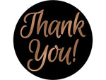 Decker Glass Thank You Label (DL1230C)