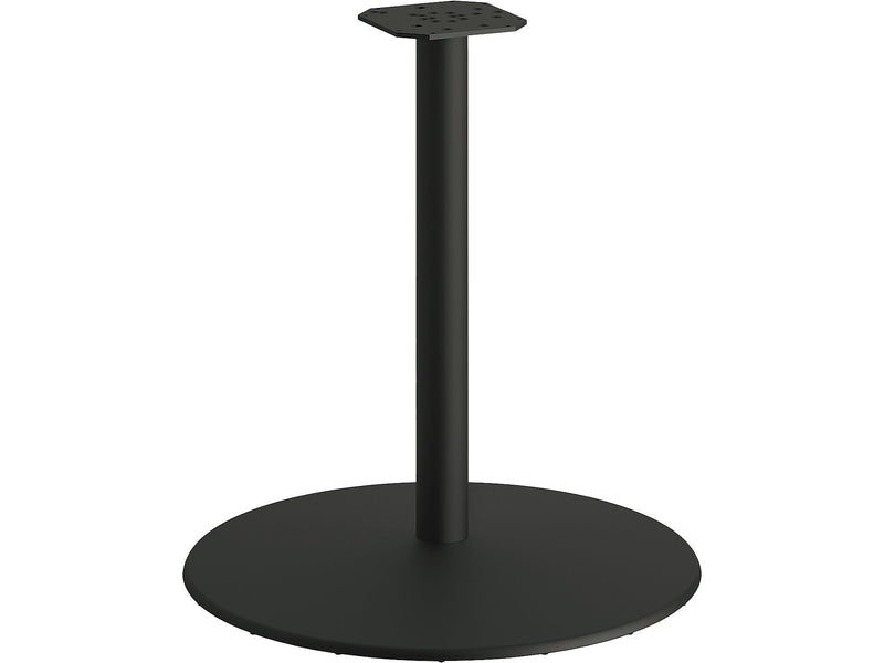 HON Between 27.79" Aluminum Round Table Base, Black Mica Texture (HONHBTTD30P6P)