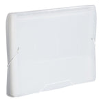 JAM Paper® 13 Pocket Plastic Expanding File, Accordion Folders, Legal Size, 10 x 15, Clear, Sold Individually (2167014)