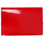 JAM Paper® 13 Pocket Plastic Expanding File, Accordion Folders, Legal Size, 10 x 15, Red, Sold Individually (419EX13RE)