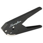 Swingline Low Force Handheld Hole Punch, 20 Sheet Capacity, Black (74017)