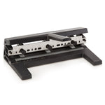 Swingline Heavy Duty Desktop Adjustable Hole Punch, 40 Sheet Capacity, Black (74440)