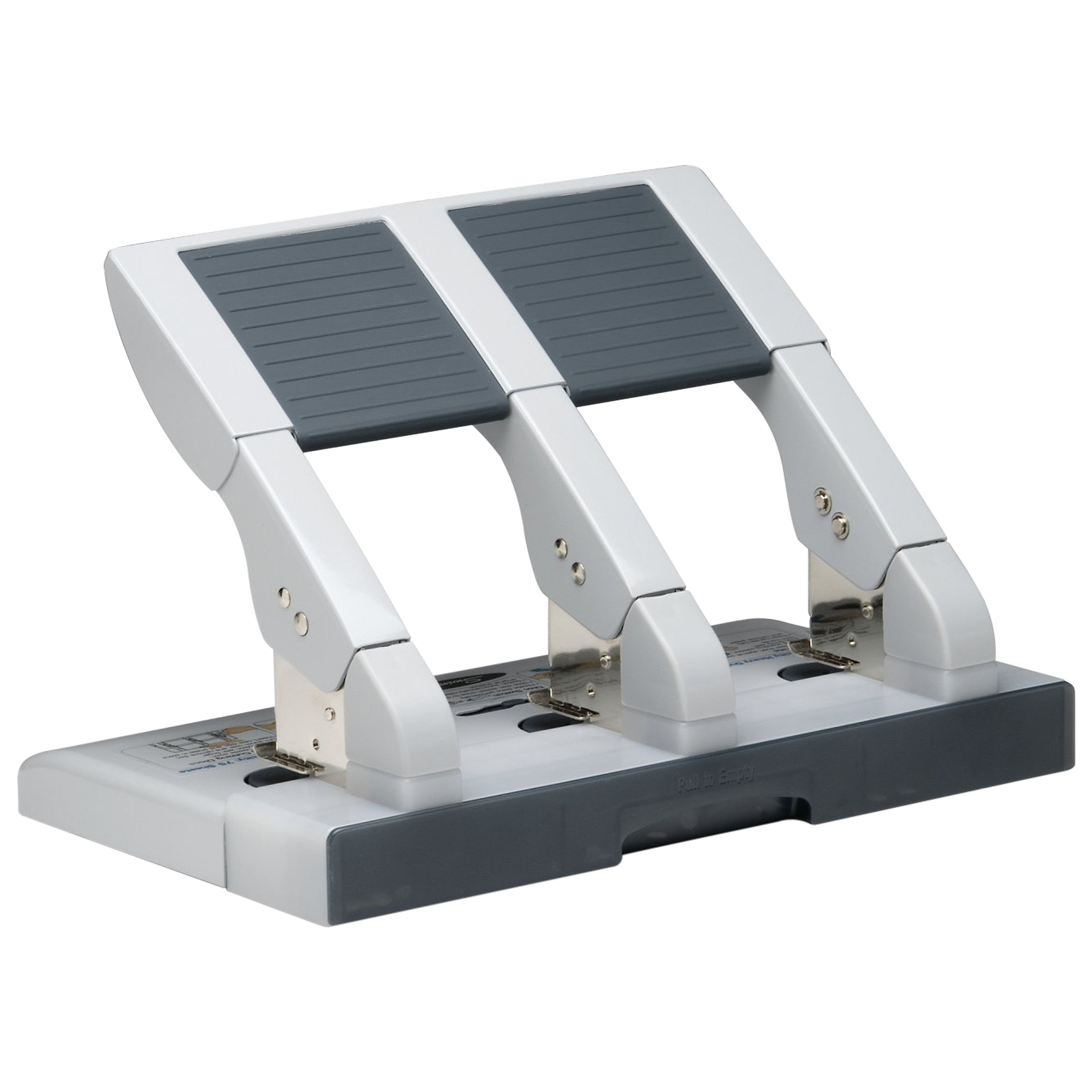 Swingline Heavy Duty Desktop 3-Hole Punch, 75 Sheet Capacity, Silver/Gray (74550C)