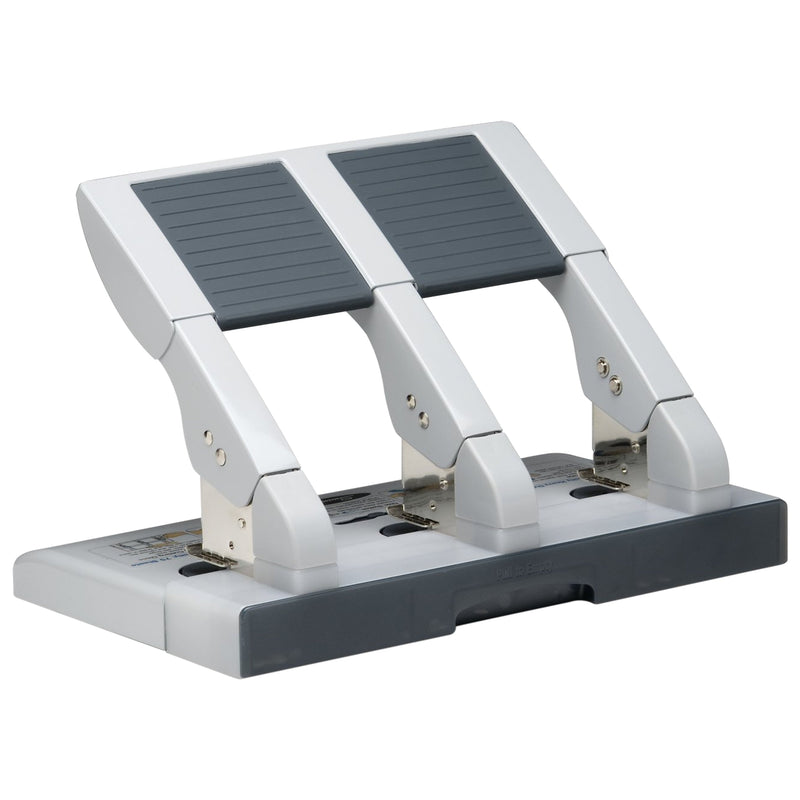Swingline Heavy Duty Desktop 3-Hole Punch, 75 Sheet Capacity, Silver/Gray (74550C)