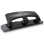 Swingline SmartTouch Low Force Desktop 3-Hole Punch, 20 Sheet Capacity, Black/Gray (74133)