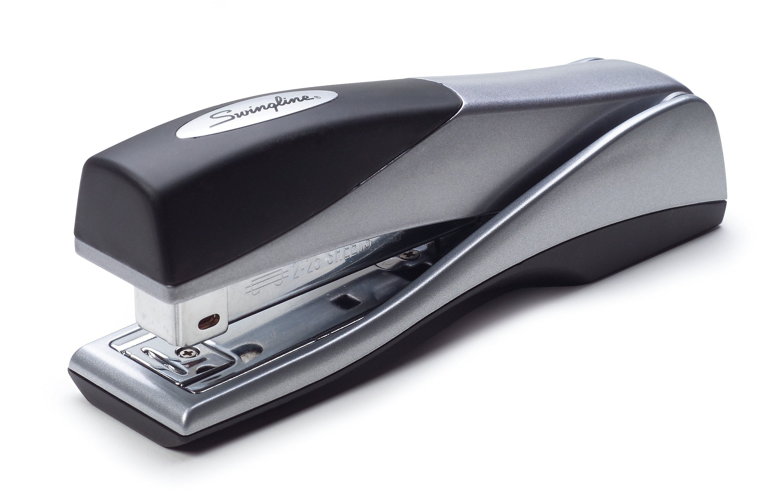 Swingline Optima Grip Desktop Stapler, 25-Sheet Capacity, Silver (87811)