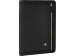 Wenger Amelie Polyester Padfolio with Zipper Closure, Black (601676)