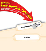 Avery Laser/Inkjet File Folder Labels, 2/3" x 3 7/16", White, 30/Sheet, 60 Sheets/Pack (75366)