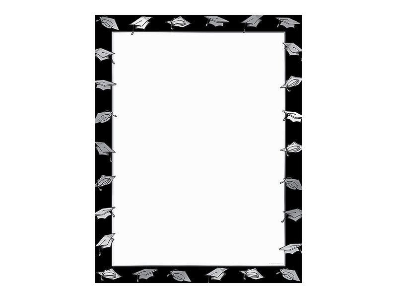 Great Papers Polished Grad Certificates, 8.5" x 11", Black/White, 40/Pack (2019010)