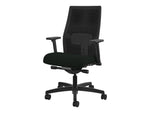 HON Ignition 2.0 Mesh Back Fabric Task Chair, Black (HONI2MRL2AC10TK)