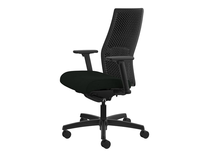 HON Ignition 2.0 Mesh Back Fabric Task Chair, Black (HONI2MRL2AC10TK)