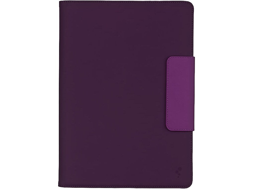 M-Edge U10-S-MF-P Stealth Faux Leather Case for 10" Tablet, Purple