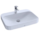 Toto Arvina Vessel Vitreous China Bathroom Sink, Cotton White (LT416G#01)