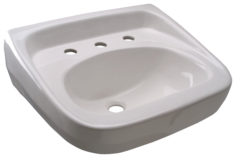 Zurn Wall Hung Lavatory Sink, White (Z5348)