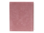 Poppin Velvet 1-Subject Professional Notebooks, 8.25" x 10.25", College Ruled, 40 Sheets, Pink (106158)