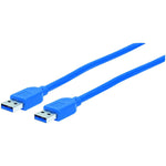 Manhattan 354295 A-male To A-male Superspeed USB Cable, 6 ft.