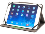 M-Edge U7-SK-MF-BL Sneak Faux Leather Case for 7" Tablets, Black/Lime