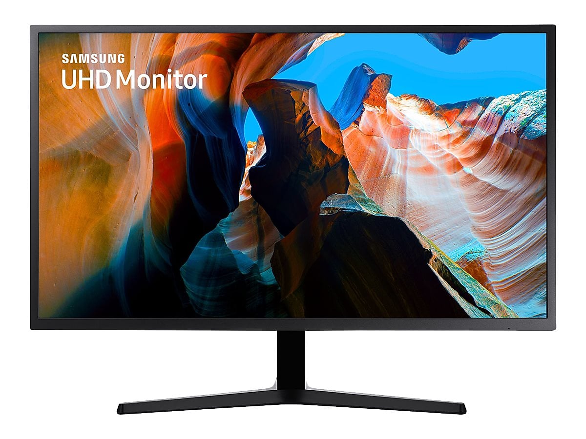 Samsung UJ59 Series U32J590UQN 32" LED Monitor, Dark Gray/Blue