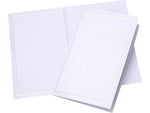 Gartner Studios Matte Blank Cards, Pearl/White, 50/Pack (61407)