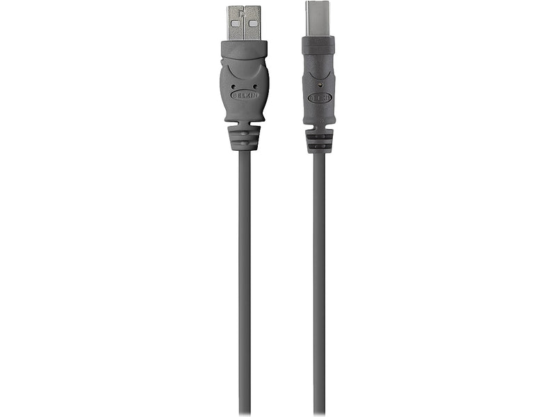Belkin Premium Printer Cable 9.84' USB A to USB B Printer Cable, Male to Male, Black (F3U154BT3M)