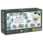 Elenco Teach Tech SolarBot.14 Solar Robot Kit, 250 Pieces, Blue/Yellow (EE-TTG615)