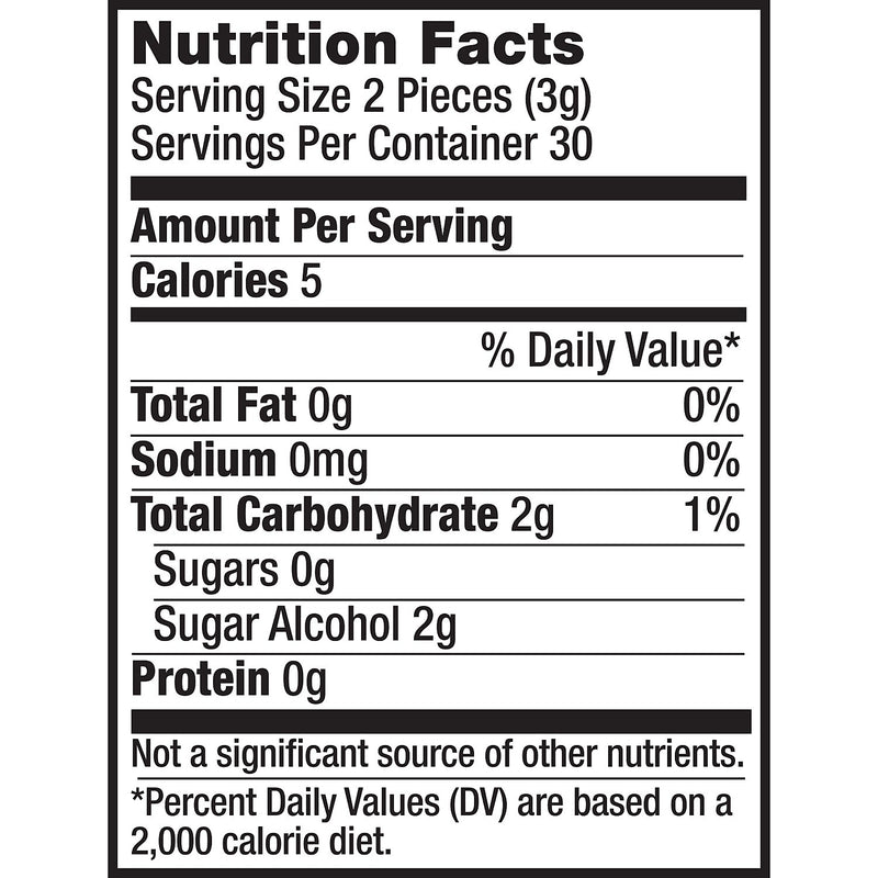 Orbit Sugar Free Gum, Bubblemint, 12/Box (WMW21489)