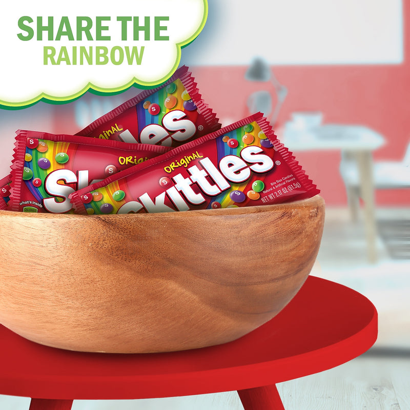 Skittles Original Fruit Flavored Candy, 2.17 oz., 36/Box (209-00148)