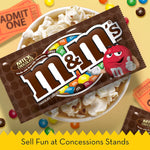 M&M's Milk Chocolate Pieces, 1.69 oz., 36/Box (MMM49990)