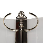 JAM Paper Designders 2" 3-Ring Flexible Poly Binders, Clear (820T2CL)