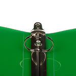 JAM Paper Heavy Duty 1" 3-Ring Flexible Poly Binders, Green (751T1GR)