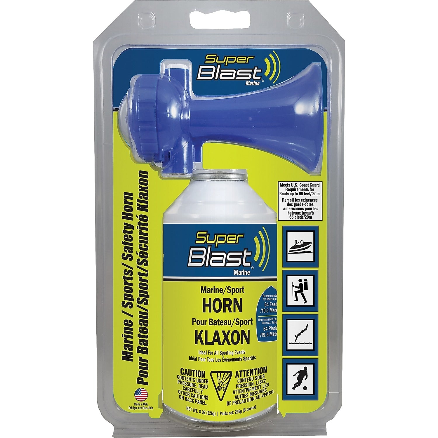 Super Blast Air Horn, 8oz (SB8-018-016)