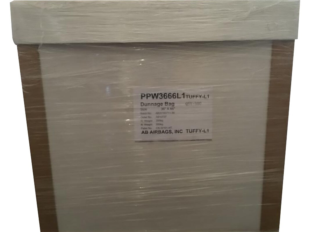 Poly L1 AAR Dunnage Bags, 2-Ply, 36" x 66", 500/Carton (PPW3666L1)
