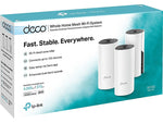 TP-LINK Deco M4 AC867 Dual Band Mesh WiFi 5 Router, White/Black, 3/Pack (DECO M4 3/Pack)
