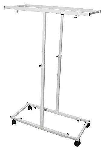 AdirOffice Steel Mobile Vertical Large File Storage Plan Center For Blueprints, White (614-WHI)