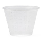 Medline Non-Sterile Graduated 1 oz., Plastic Medicine Cups, Clear, 100/Pack (DYND80000H)