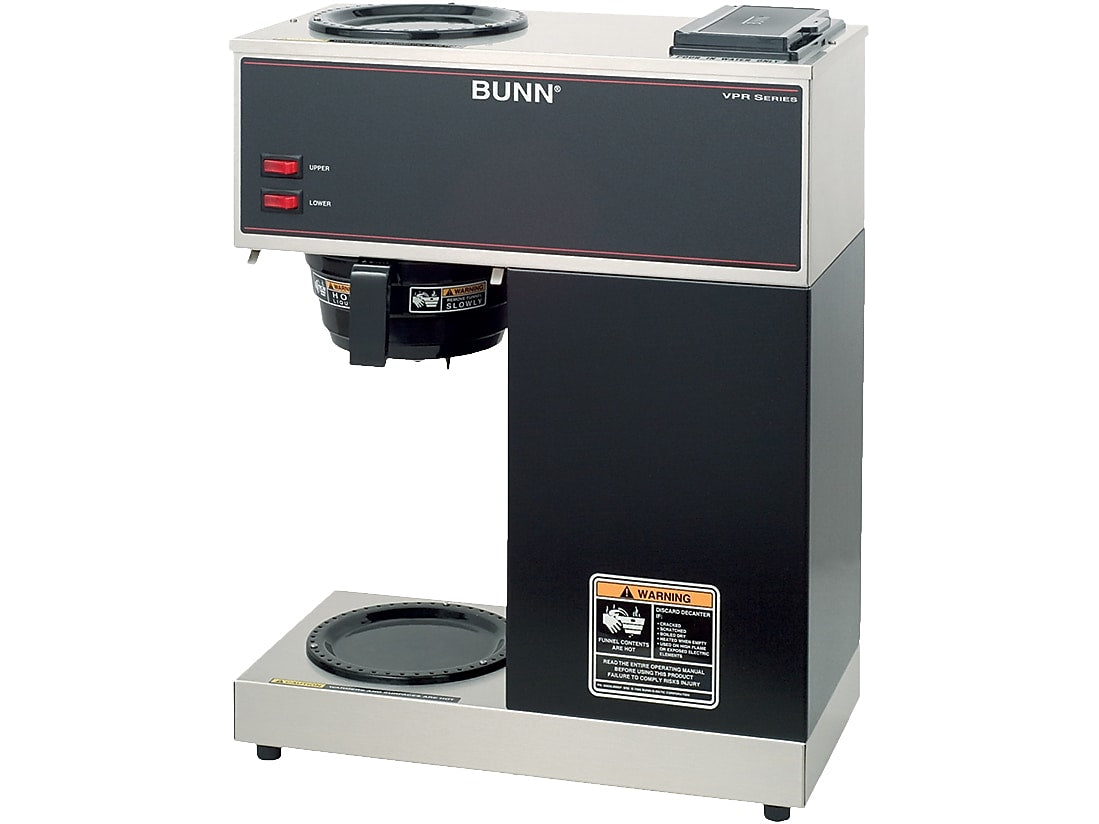 Bunn VPR 12-Cup Commercial Pourover Coffee Maker, Black (BUNVPR2)