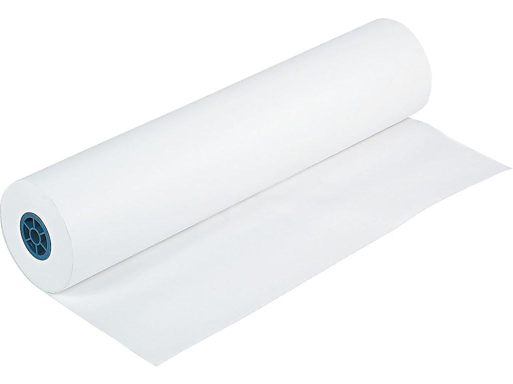 Pacon Kraft Paper Roll, 36" x 1000', White (5636)