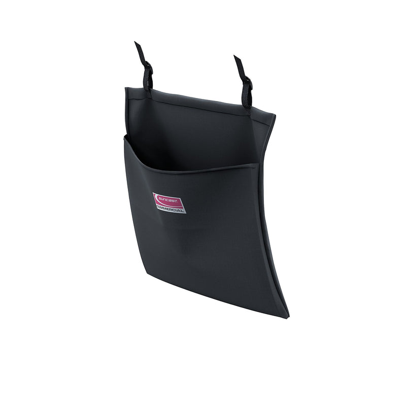 Suncast Commercial House Keeping Cleaning Cart Hanging Bag, Black Polyethylene (HKCBAG01D)