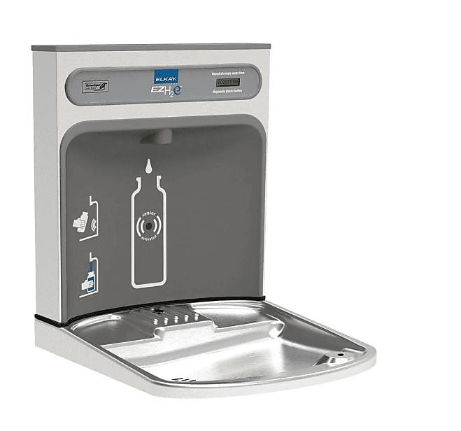 Elkay EZH2O Commercial Bottle Filler, Stainless Steel (EZWSR)