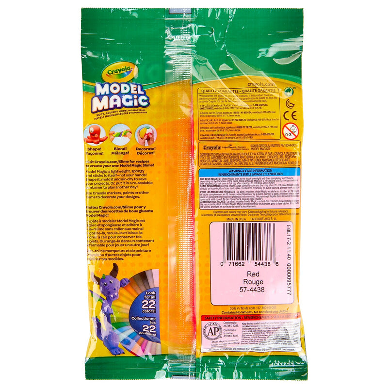 Crayola Model Magic Modeling Material, Red (5744380006)