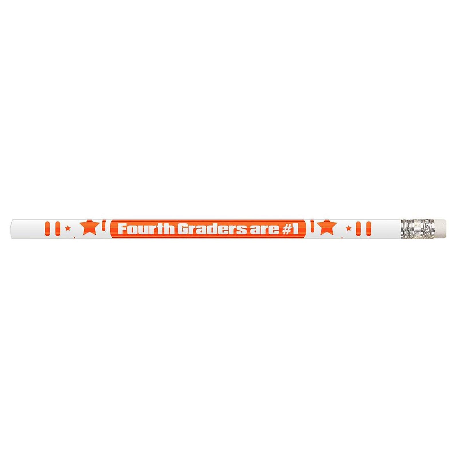 Musgrave 4th Graders Are #1 Motivational Pencils, Pack of 12 (MUS2207D)