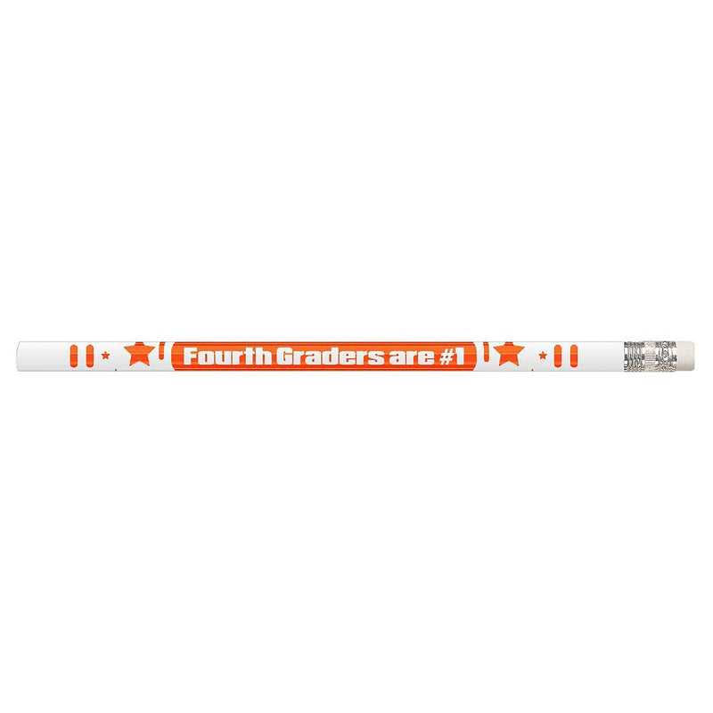 Musgrave 4th Graders Are #1 Motivational Pencils, Pack of 12 (MUS2207D)